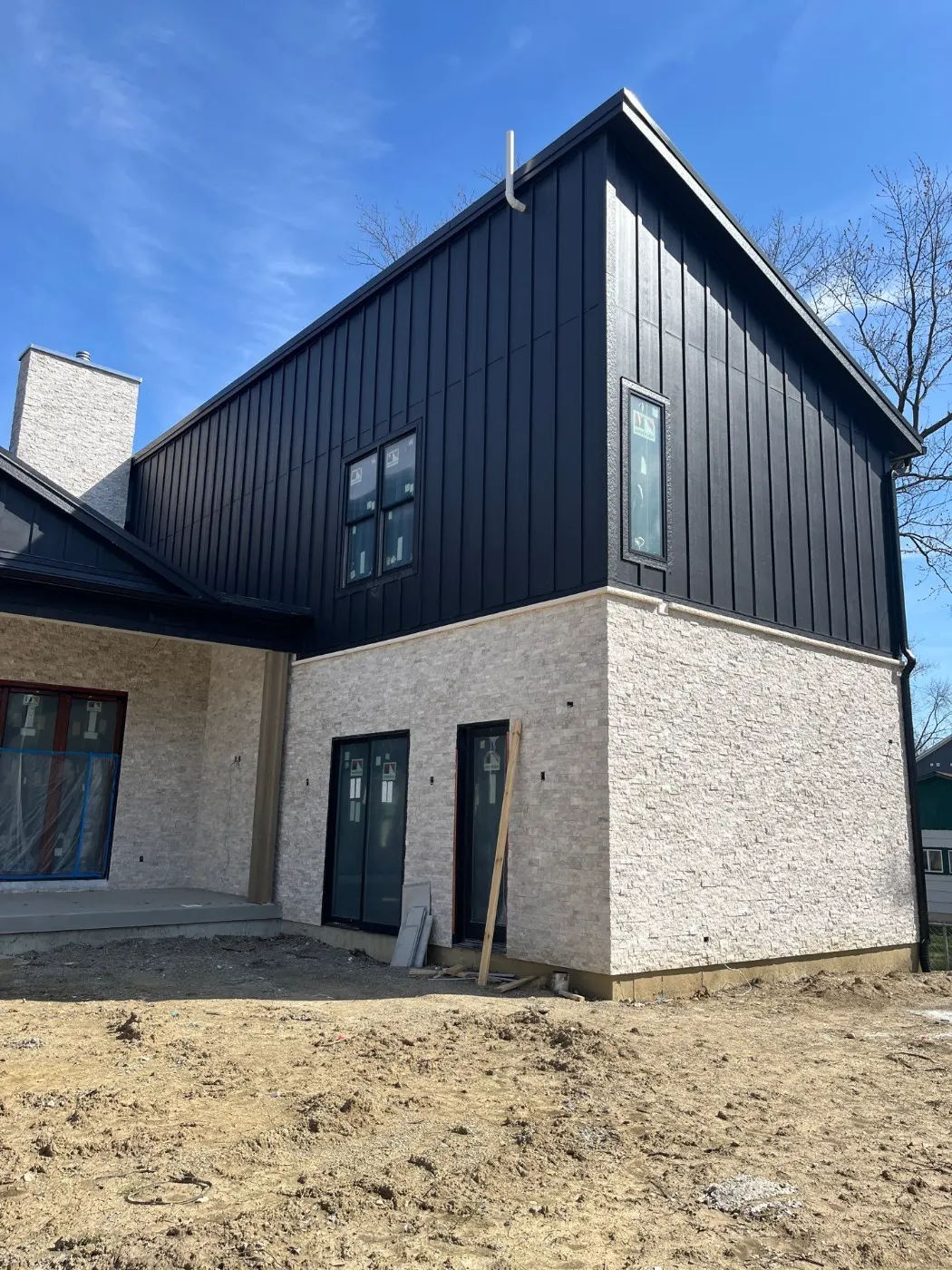 Fiber cement siding installed on a Bargersville home